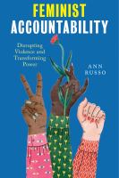 Feminist accountability disrupting violence and transforming power /