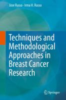 Techniques and methodological approaches in breast cancer research