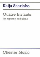 Quatre instants : for soprano and piano /