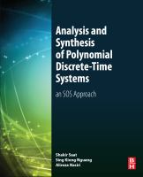 Analysis and Synthesis of Polynomial Discrete-Time Systems : An SOS Approach.