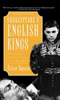 Shakespeare's English kings : history, chronicle, and drama /