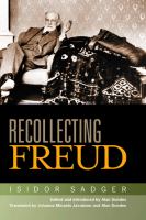 Recollecting Freud /