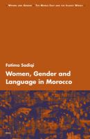 Women, gender, and language in Morocco /