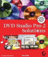 DVD studio pro 2 solutions / $c Erica Sadun  ;  [foreword by Lou Skriba]