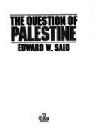 The question of Palestine /