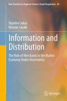 Information and Distribution The Role of Merchants in the Market Economy Under Uncertainty /