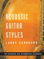 Acoustic guitar styles