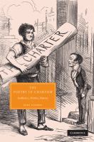 The poetry of Chartism : aesthetics, politics, history /