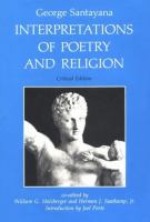 Interpretations of poetry and religion /