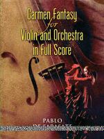 Carmen fantasy : for violin and orchestra /