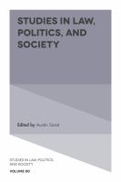 Studies in Law, Politics, and Society.