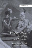 Vivaldi's music for flute and recorder /