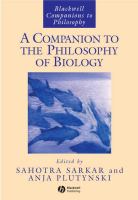 A Companion to the Philosophy of Biology.