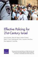 Effective Policing for 21st-Century Israel.