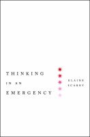 Thinking in an emergency /