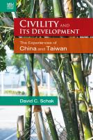 Civility and its development : the experiences of China and Taiwan /