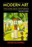 Modern art, 19th & 20th centuries : selected papers /