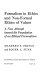 Formalism in ethics and non-formal ethics of values; a new attempt toward the foundation of an ethical personalism /