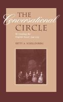The conversational circle : re-reading the English novel, 1740-1775 /