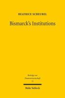 Bismarck's institutions a historical perspective on the social security hypothesis /