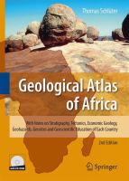 Geological Atlas of Africa : With Notes on Stratigraphy, Tectonics, Economic Geology, Geohazards, Geosites and Geoscientific Education of Each Country.