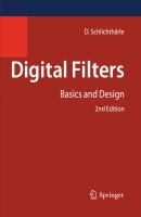 Digital Filters Basics and Design /