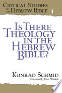 Is there theology in the Hebrew Bible?