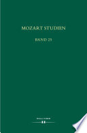 Mozart Studien Band 25.