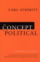 The Concept of the Political : Expanded Edition.