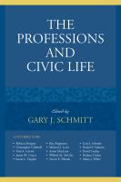 The Professions and Civic Life.