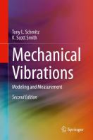 Mechanical Vibrations Modeling and Measurement /