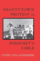 Shantytown protest in Pinochet's Chile /