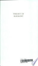 Theory of harmony /