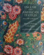 English and American textiles : from 1790 to the present /