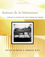 Autour de la littérature : écriture et lecture aux cours moyens de français /