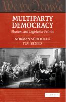 Multiparty democracy : elections and legislative politics /