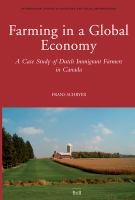 Farming in a Global Economy : A Case Study of Dutch Immigrant Farmers in Canada.