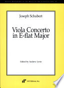 Viola concerto in E-flat major /