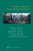 Towards a European Forest Information System.