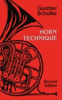 Horn technique /