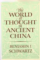 The World of Thought in Ancient China.