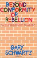 Beyond conformity or rebellion : youth and authority in America /