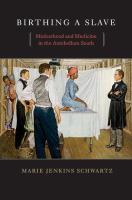 Birthing a slave : motherhood and medicine in the antebellum South /