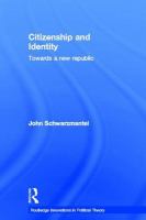 Citizenship and identity towards a new republic /