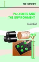 Polymers and the Environment.