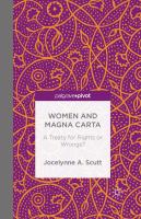 Women and Magna Carta a treaty for rights or wrongs? /