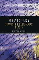 Reading Jewish religious texts