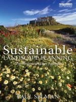 Sustainable landscape planning the reconnection agenda /
