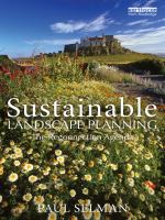 Sustainable Landscape Planning : The Reconnection Agenda.