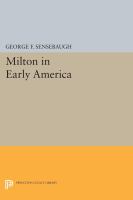 Milton in early America /